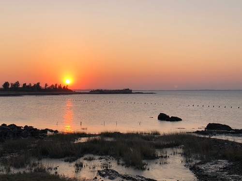 金門 洋山灣夕照