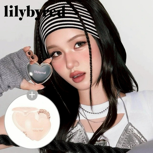 【lilybyred】甜心腮紅慕斯+掛鏈打亮膏