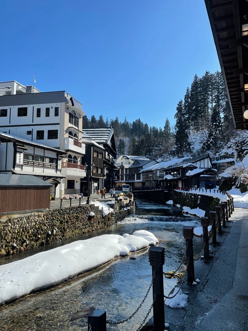 銀山溫泉街