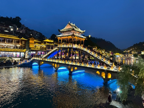 美麗的夜景
