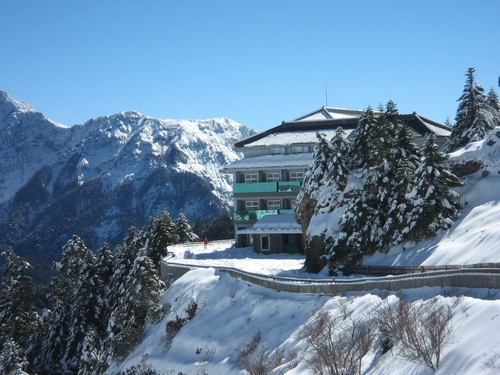 合歡山雪景