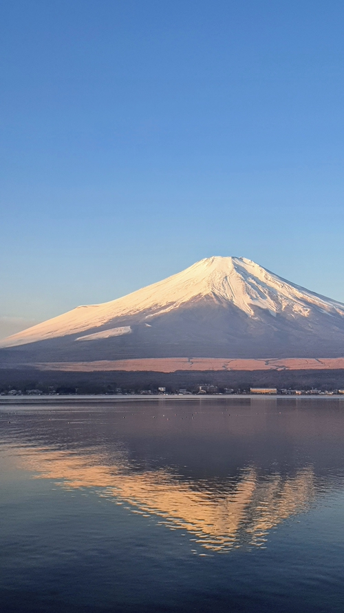 美麗的逆富士山
