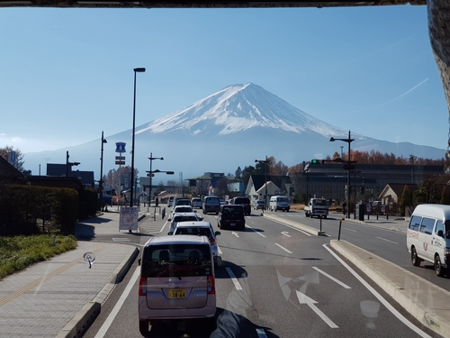 遠眺富士山