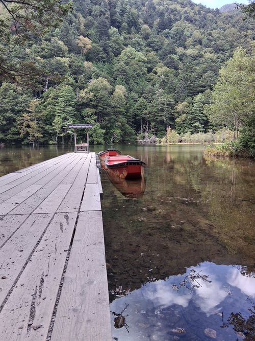 上高地明神池