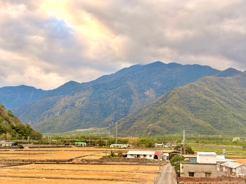 關山鎮德高里的鄉村風光