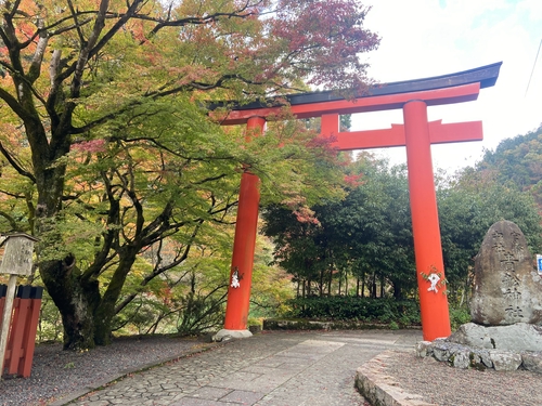 夏末秋初的貴船神社