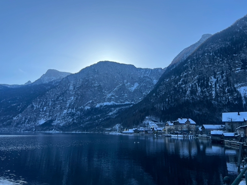 奧地利哈爾斯塔特湖美景