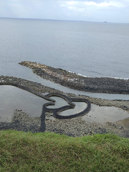 澎湖雙心石滬