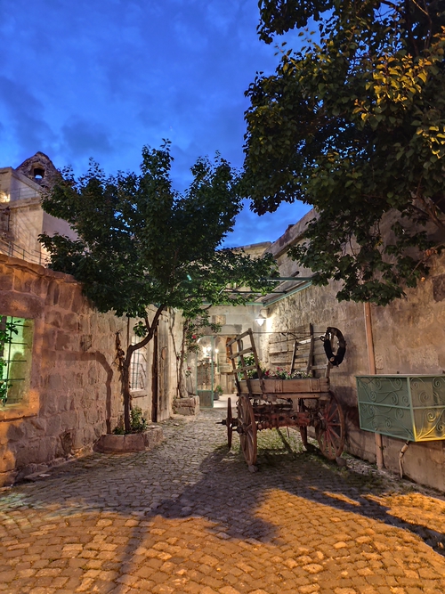 卡帕多奇亞Groeme小巷夜景