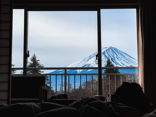 富士山晨之美